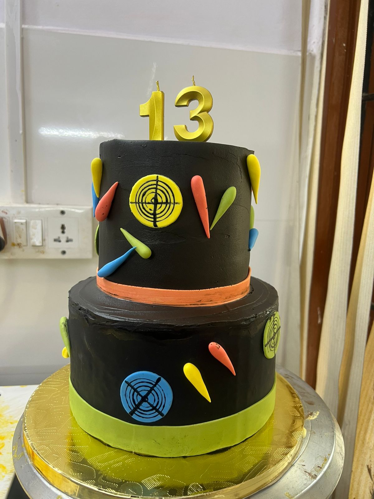 Teen Birthday Cake - Target Theme